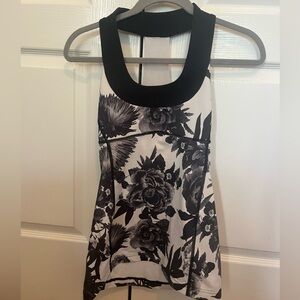 Lululemon Tank, Size 4, Floral Print